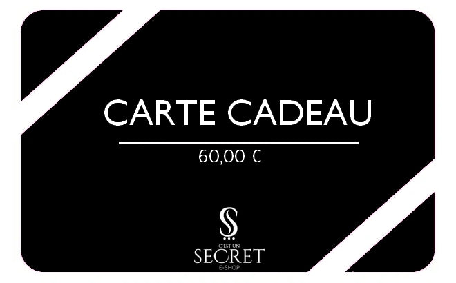 Carte Cadeau - C'est Un Secret Boutique & E-Shop - C'est un secret E-Shop