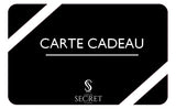 Carte Cadeau - C'est Un Secret Boutique & E-Shop - C'est un secret E-Shop